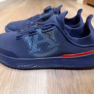 Under Armour SlipSpeed BOA Auburn Tigers PE Shoes 11W New Without Box